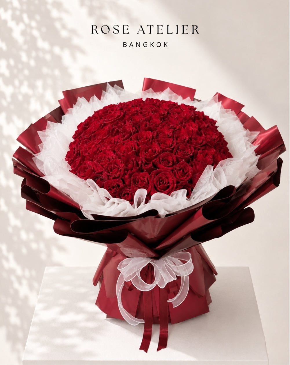 Fresh Red Rose Bouquet (99 Stems)