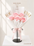 Forever Yours Pink Rose Bouquet