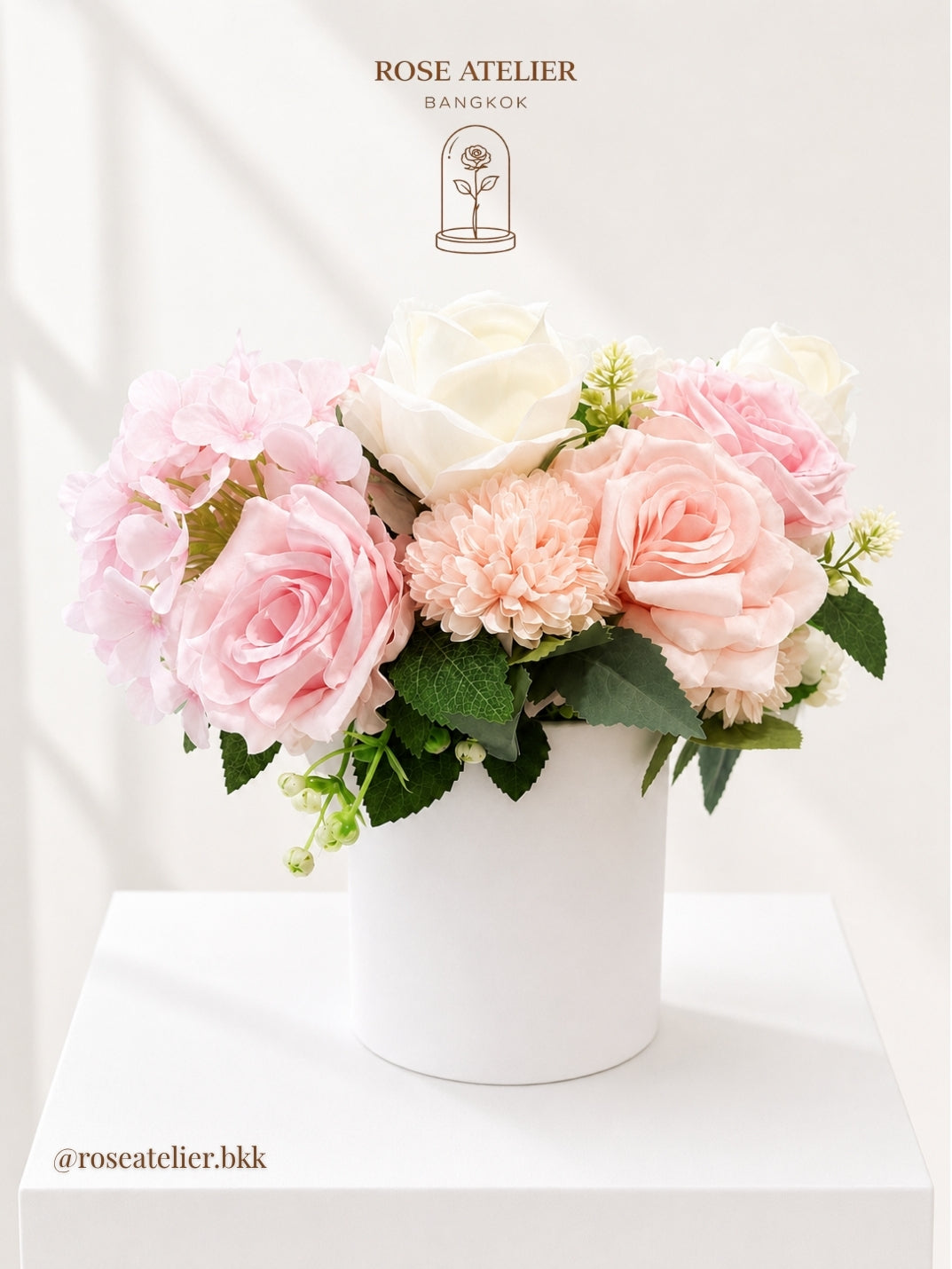 Blush Romance Flower Box