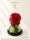 Eternal Love Dome – Large Preserved Rose