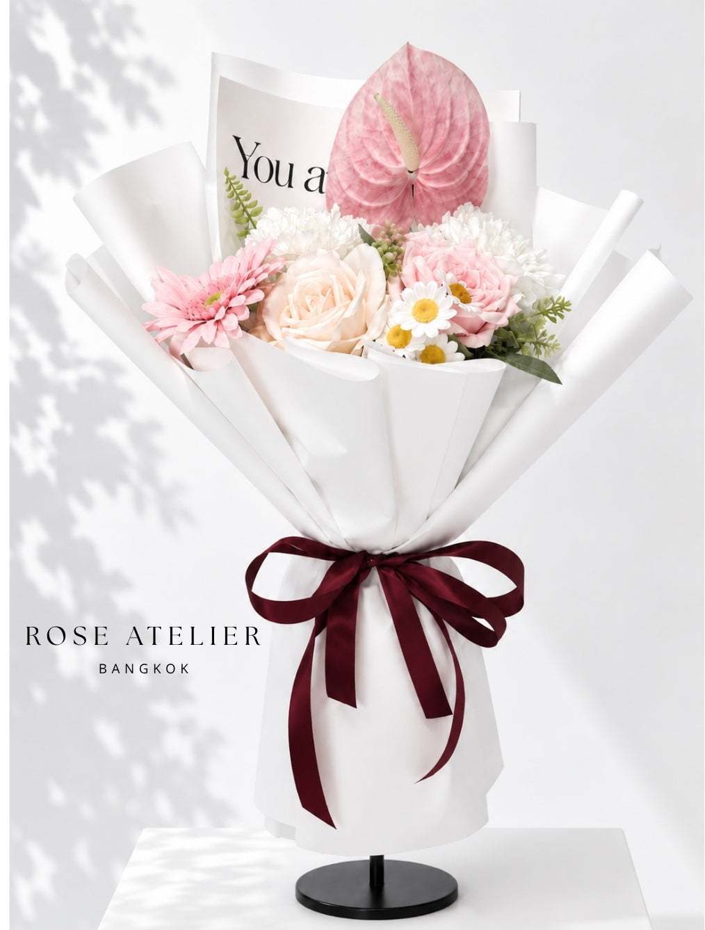 Garden Charm – Mixed Artificial Flower Bouquet