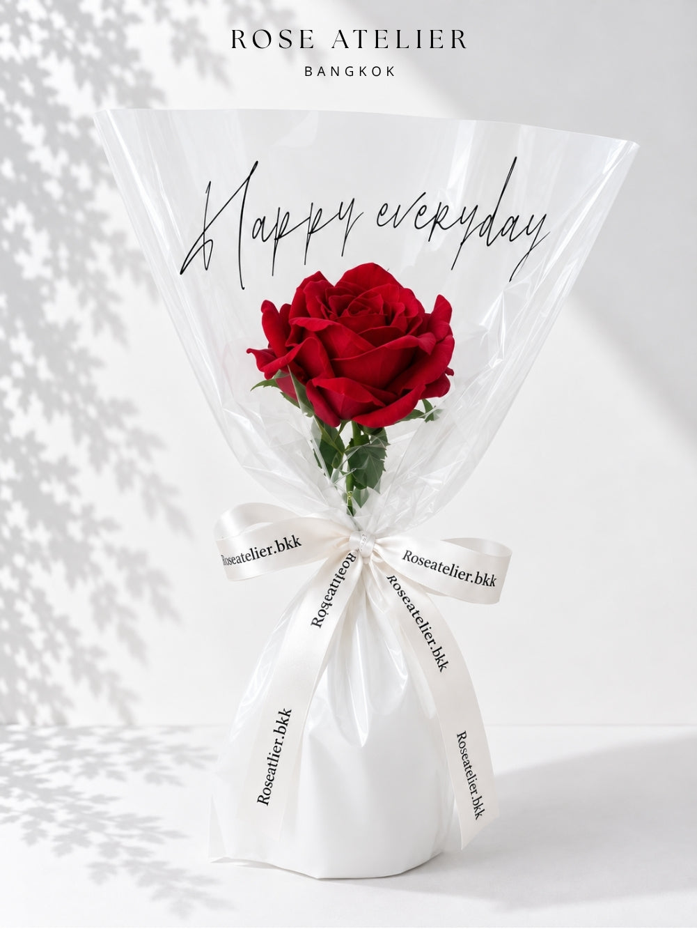 Single Red Rose — Love is Eternal