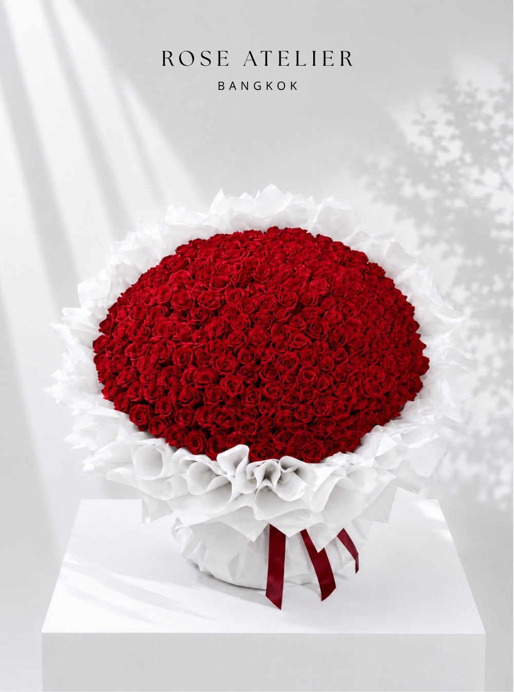 Crimson Cloud Royal – 199 Soap Rose Bouquet