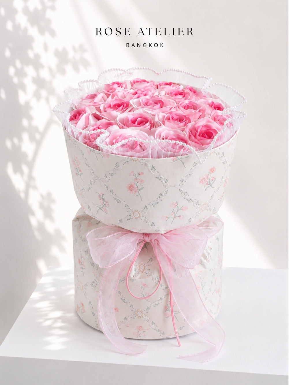 Blush Bouquet – 19 Soap Rose Bouquet