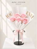 Forever Yours Pink Rose Bouquet